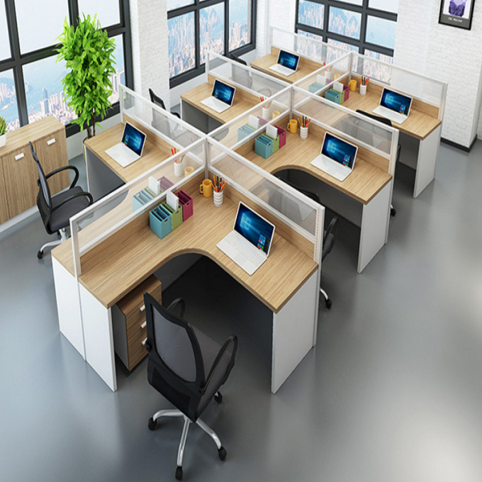 Divisiones de los muebles de oficinas/puestos de trabajo modificados