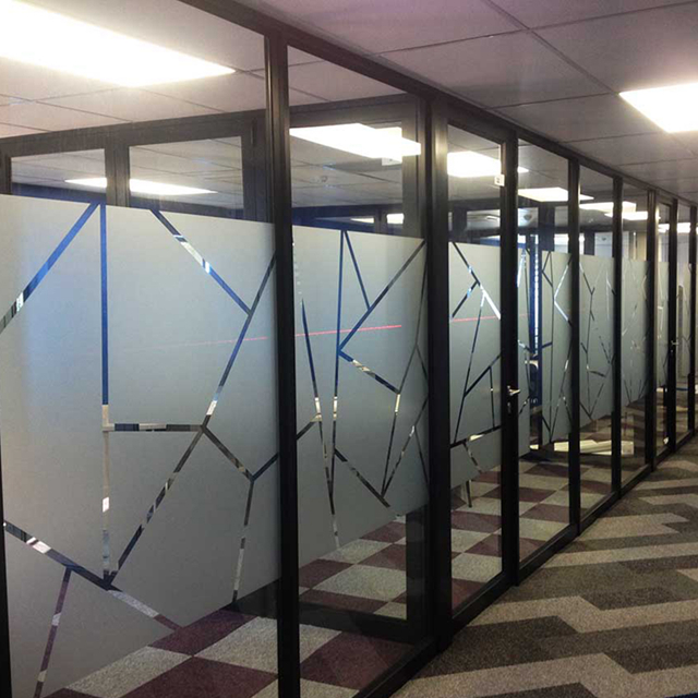 Pared de divisiones movible de los muebles de oficinas de la pantalla de cristal del divisor para el hotel de cinco estrellas