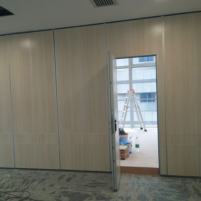 Puerta movible plegable acústica de aluminio de las paredes de divisiones para la sala de reunión