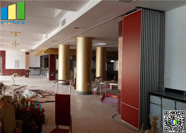 Los paneles acústicos operables de madera del difusor, 36/42 puertas deslizantes interiores del DB para el hotel