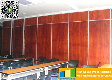 Puertas insonoras movibles ultraaltas de las paredes de división de la oficina que resbalan las paredes de división