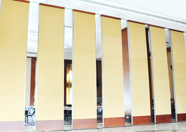 Desplazamiento de las paredes de división movibles de la división para la recepción Pasillo de la sala de reunión del banco