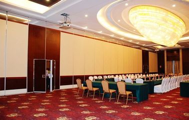 Sala de conferencias que resbala las paredes de división movibles 500/1200 milímetros de anchura