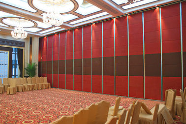 Puertas de plegamiento comerciales del acordeón de la división de la sala de conferencias para el centro de conferencias