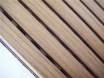 Los paneles de pared acanalados de madera modificados para requisitos particulares del difusor del panel acústico 3d Filipinas