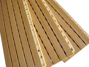Los paneles de pared acanalados de madera modificados para requisitos particulares del difusor del panel acústico 3d Filipinas