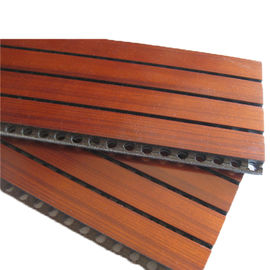 Los paneles fonoabsorbentes acústicos de la fibra de madera del proyecto de la sala de conferencias para el hogar