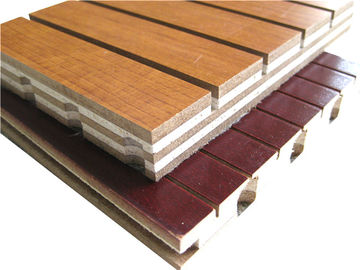 Los paneles de pared de madera acústicos de la fibra de vidrio del material de construcción de la teja mineral acústica de aluminio del techo