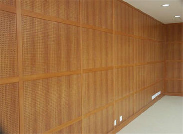 Paneles de revestimiento de madera perforados modificados para requisitos particulares de la pared de los paneles acústicos de la iglesia