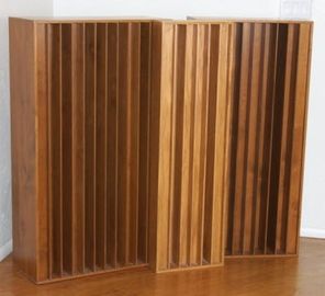 Los paneles del difusor del sonido de la sala de conferencias 3d, el panel de registración del difusor de madera sólida