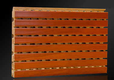 El panel acústico acanalado de madera del auditorio del estudio del MDF/los paneles de pared fonoabsorbentes