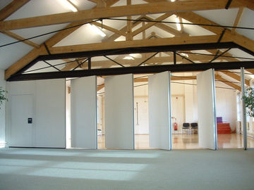 Piso movible de desplazamiento acústico del doblez de las paredes a la pared de división del techo para la sala de conferencias