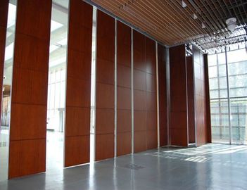 Paredes de división plegables del aluminio, divisores acústicos insonoros de la pared de la sala de exposiciones