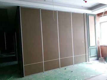 Divisiones flexibles del sitio de los muebles de oficinas del Mdf de la pista movible material de la pared para el banquete Pasillo