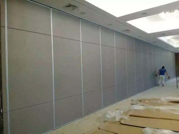 Aluminio de madera de los perfiles de la oficina movible que resbala las divisiones de la pared para el salón de baile