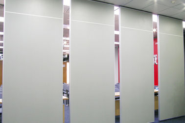 Pared de división acústica de los muebles comerciales para la oficina/la división de cristal del marco de la aleación de aluminio