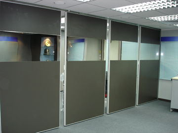 Perfil de aluminio comercial de división de la oficina del acordeón movible de las paredes
