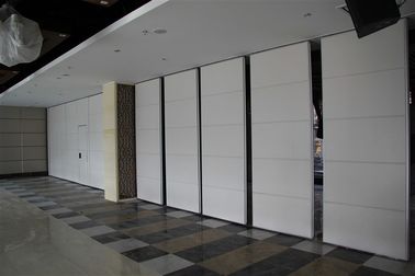 Posición de desplazamiento plegable moderna decorativa del interior de las paredes de división de la oficina