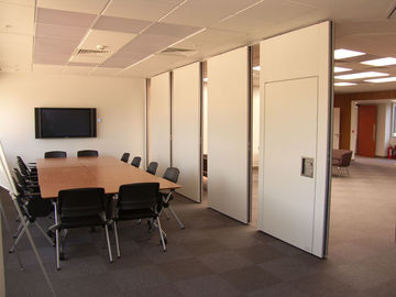 Desplazamiento de las paredes de división del sitio de la oficina con la altura de aluminio del perfil los 4m