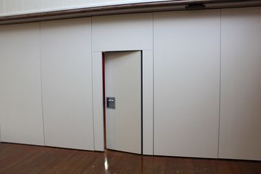 Puertas de desplazamiento decorativas de la división de la oficina de la sala de conferencias, divisiones movibles de la pared