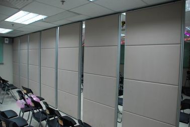 Puertas deslizantes del plegamiento de división de la tela movible acústica insonora de las paredes