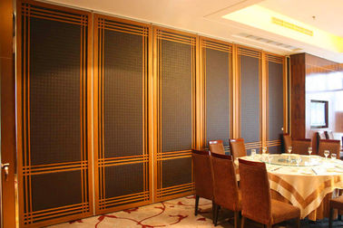 Los paneles de pared de división del salón de baile del hotel que resbalan la división insonora de los paneles