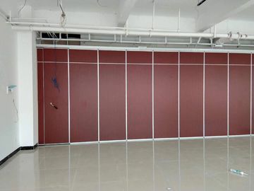 Color acabado tela operable de las paredes de división de la prueba del sonido de la sala de conferencias modificado para requisitos particulares