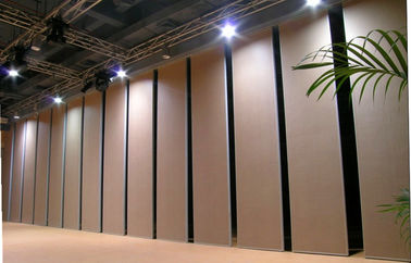 Sistemas operables colgantes superiores de la pared de división del MDF/paredes movibles acústicas de la sala de clase