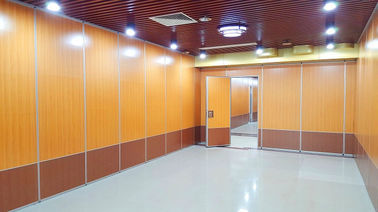 Final acústico de la melamina de las paredes de división de la oficina de la sala de conferencias modificado para requisitos particulares