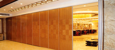 Altas paredes de división operables acústicas del aislamiento sano con el marco de aluminio
