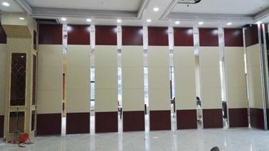 Móvil de madera insonoro que resbala las paredes de división para el color modificado para requisitos particulares sala de conferencias