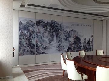 Las paredes de división acústicas de Pasillo del banquete del hotel que ajardinan el cuero acaban ISO 9001