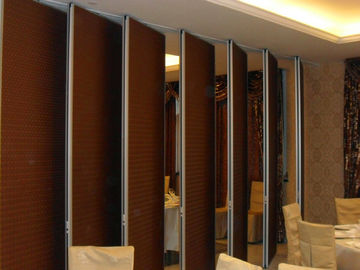 Tabiques acústicos portátiles de los perfiles de aluminio para el grueso 65m m del panel de la sala de conferencias