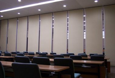 MDF + paredes de división de aluminio de la oficina/sala de conferencias que resbala divisiones plegables
