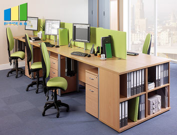 Los muebles de oficinas de la melamina simple dividen la pintura favorable al medio ambiente del PE