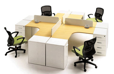 Tamaño modificado para requisitos particulares división moderna modular de la pared del tablero de los puestos de trabajo del cubículo de la oficina