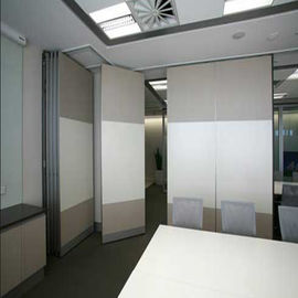 Pared de división superior de la oficina de la superficie de la melamina de la ejecución 65m m/paredes movibles acústicas