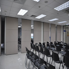 Pared de división superior de la oficina de la superficie de la melamina de la ejecución 65m m/paredes movibles acústicas