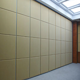 Pantalla de la actividad de la sala de conferencias pared de división movible de 65 milímetros con la puerta del paso