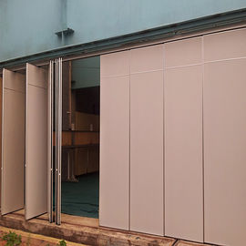 Paredes de división movibles insonoras de aluminio exteriores para el color de la aduana del balcón