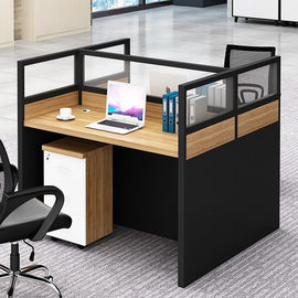 Los muebles de oficinas modernos de la estación de trabajo del cubículo de 6 Seat dividen respetuoso del medio ambiente