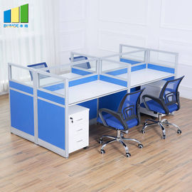 Mesa de reuniones comercial de Seater del panel 4 de las divisiones/MFC de los muebles de oficinas