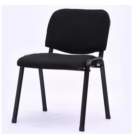 Malla de los apoyabrazos de la silla ergonómica negra de la oficina + material de Seat fijos de la espuma