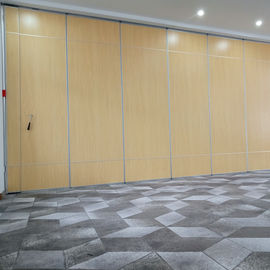 Divisiones de desplazamiento de madera de la prueba de los sonidos/el panel de pared movible de la sala de reunión