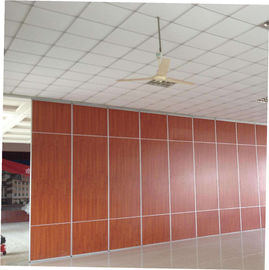 Sala de conferencias que resbala las paredes de división, pared de división insonora de madera movible del restaurante