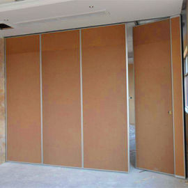 División plegable de desplazamiento operable de madera del hotel/pared de división movible acústica