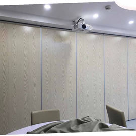 División plegable de desplazamiento operable de madera del hotel/pared de división movible acústica