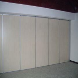 Sala de conferencias que resbala las paredes de división, pared de división insonora de madera movible del restaurante