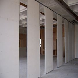 Puerta plegable acústica de madera movible de las paredes de división del acordeón para el sitio del weeding del restaurante