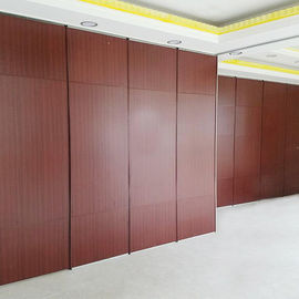 Puerta plegable acústica de madera movible de las paredes de división del acordeón para el sitio del weeding del restaurante